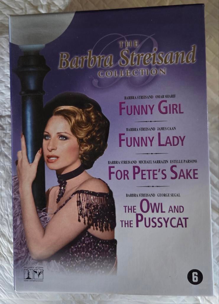 The Barbara Streisand Collection  - Dvd Boxset 4 DVD's, Ophalen of Verzenden