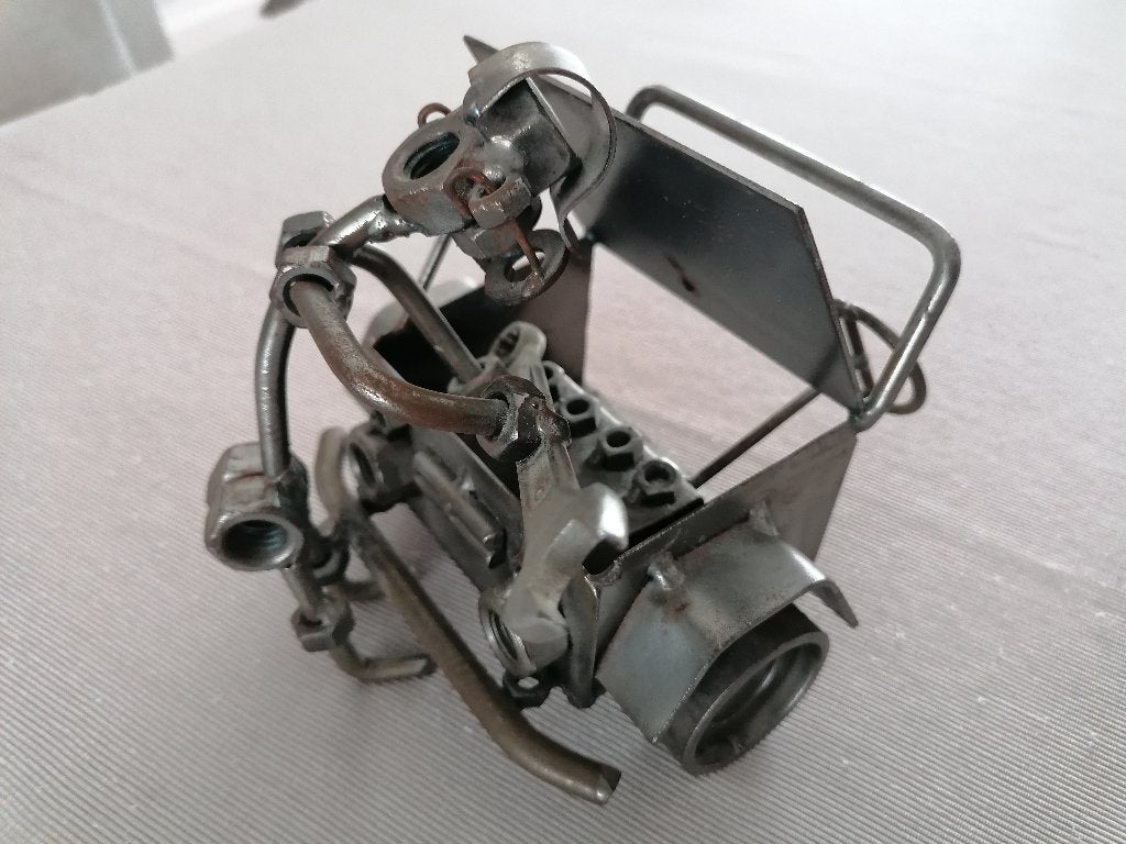 beeldje kunst   auto monteur, Enlèvement ou Envoi