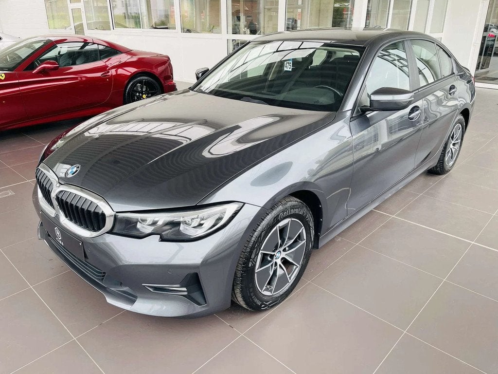 BMW 3 Serie 316 dA MHEV * GARANTIE + LED + COCKPIT + GPS PRO, Euro 6, 4 cilinders, Zilver of Grijs, 3 Reeks