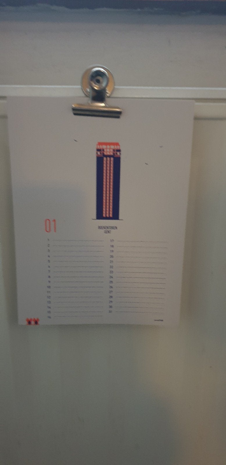 verjaardagskalender mmmMar Gent, Diversen, Ophalen of Verzenden, Maandkalender, Zo goed als nieuw