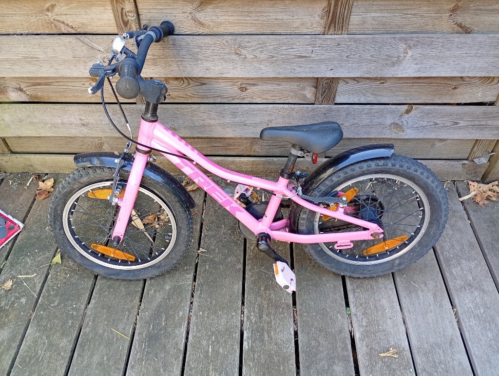 Fiets kind trek 16 inch, Ophalen, Velgrem, Trek, 16 tot 20 inch