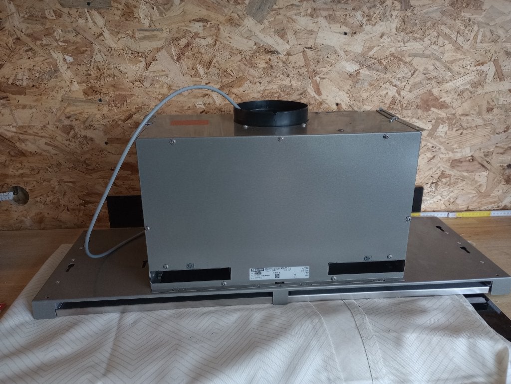 Inbouwdampkap Miele DA3598, Ophalen, Gebruikt, Inbouw, 600 tot 800 m³ per uur