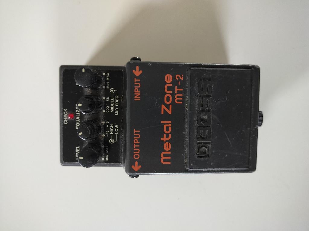 Boss MT-2 Metal Zone, Muziek en Instrumenten, Ophalen of Verzenden, Gebruikt, Distortion, Overdrive of Fuzz