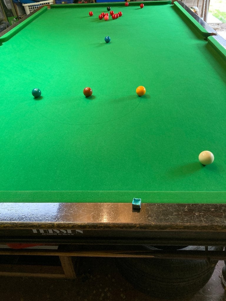 Snookertafel Thissen, Ophalen, Gebruikt, Snookertafel