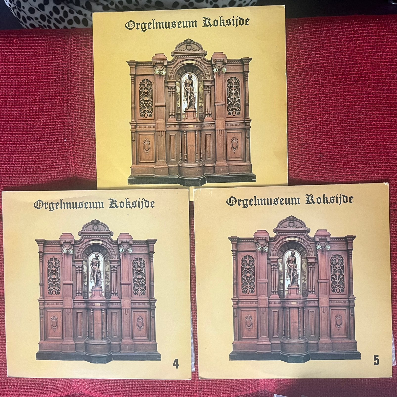 Vinyl LP Mortier De Zwarte Kat Aalst - Orgelmuseum Koksijde, Cd's en Dvd's, Ophalen of Verzenden