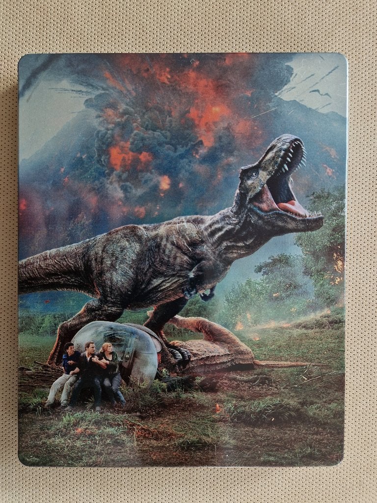 Jurassic World Fallen Kingdom Blu-Ray-film Steelbook, Avontuur, Gebruikt, Nederlands, Film