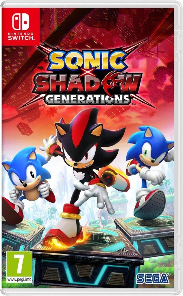 sonic shadow générations jeu nintendo switch, Enlèvement ou Envoi, Comme neuf