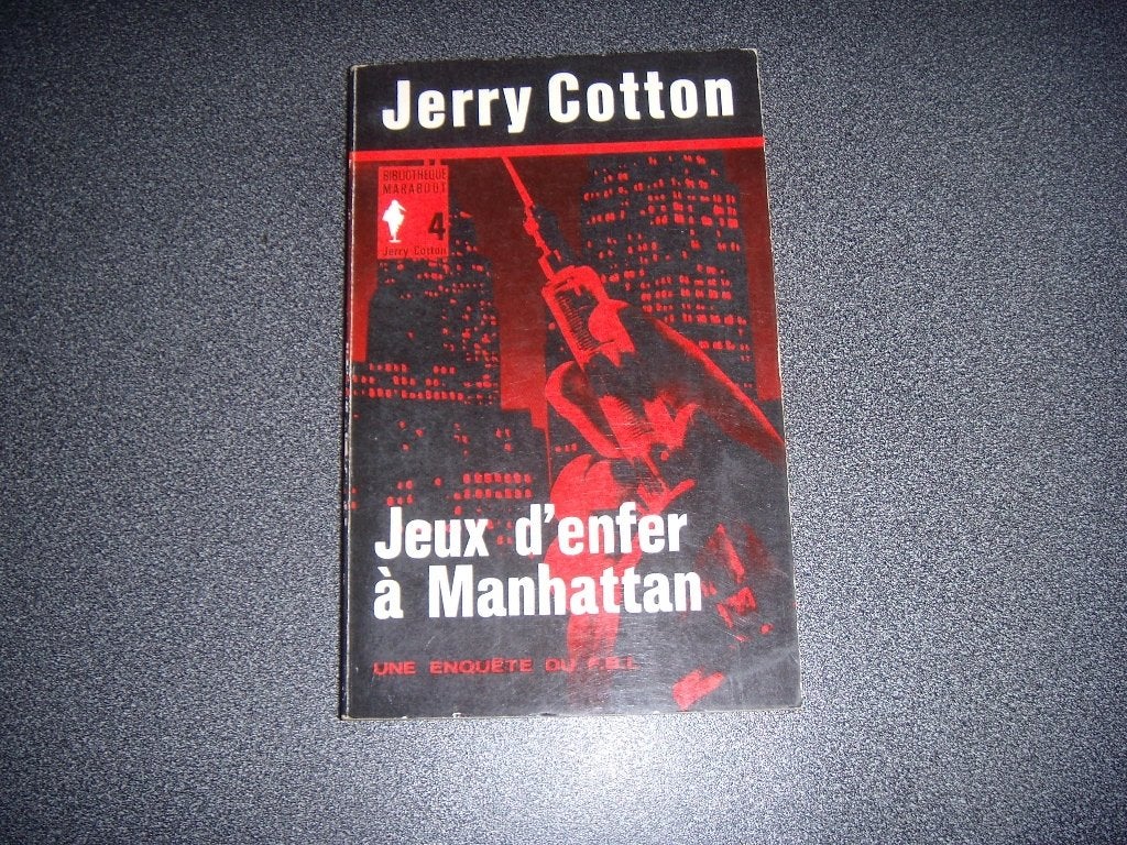 Jeux d'enfer à Manhattan – Jerry Cotton, Livres, Enlèvement ou Envoi, Utilisé