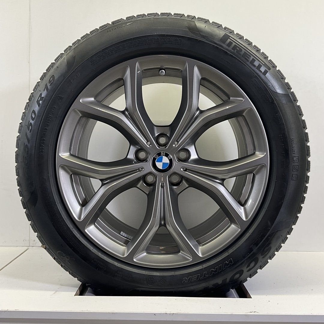BMW X5 G05 EN X6 G06 SET VELGEN + WINTERBANDEN 19 INCH ORIG., Autos : Pièces & Accessoires, Pneus & Jantes, Pneus et Jantes, Pneus hiver
