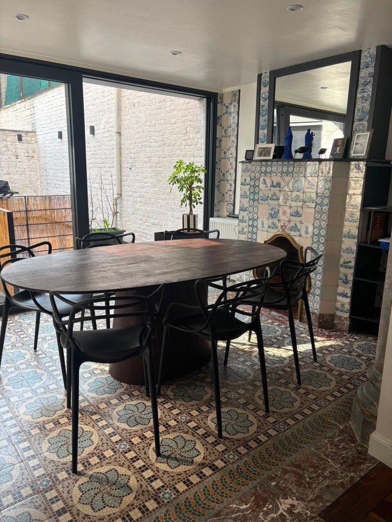 Table salle à manger (Déco Addict), Maison & Meubles, Contemporain, Enlèvement, Utilisé, 50 à 100 cm