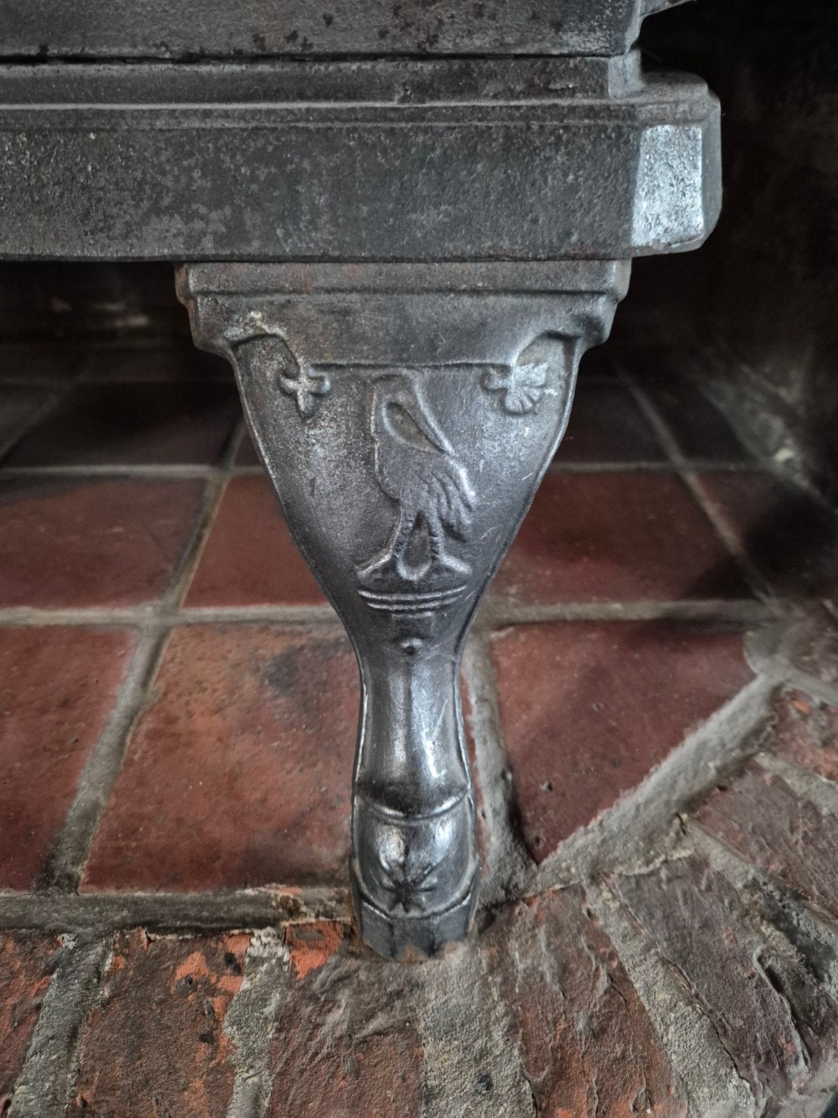 Gietijzeren houtkachel, Ophalen, Gebruikt, Houtkachel, Vrijstaand