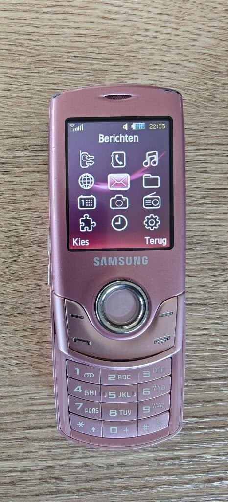GSM Samsung GT S3100 pink + lader, Telecommunicatie, Overige modellen, Overige kleuren, Ophalen of Verzenden, Zo goed als nieuw
