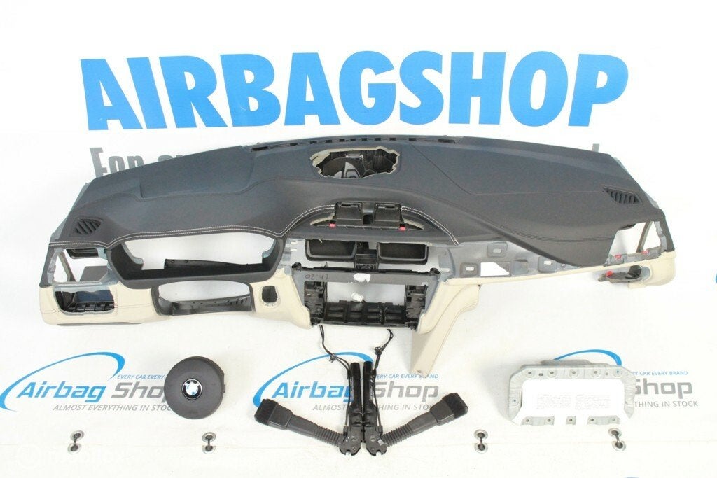 Airbag kit Tableau de bord M noir beige BMW 3 serie, Enlèvement ou Envoi, Utilisé