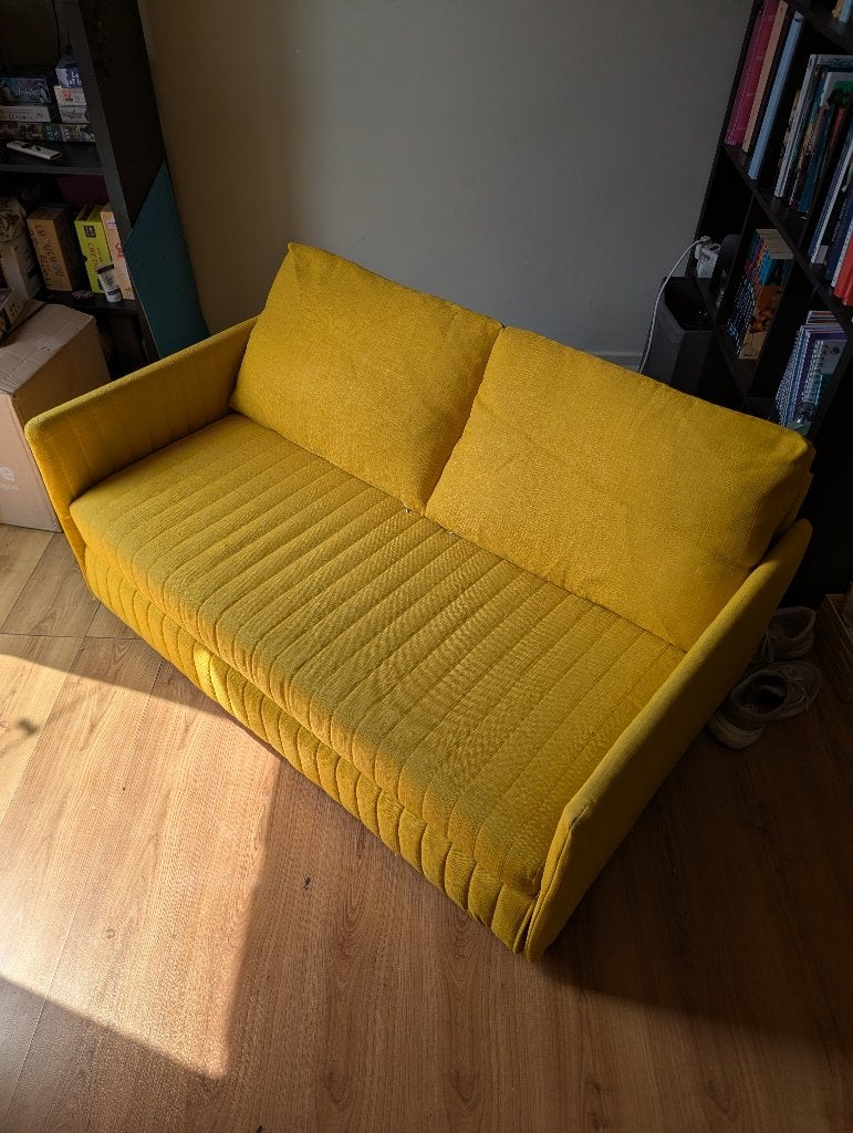 canapé convertible 2 places Ikea, Maison & Meubles, Canapés | Salons, 75 à 100 cm, Moins de 150 cm, Banc droit, Comme neuf