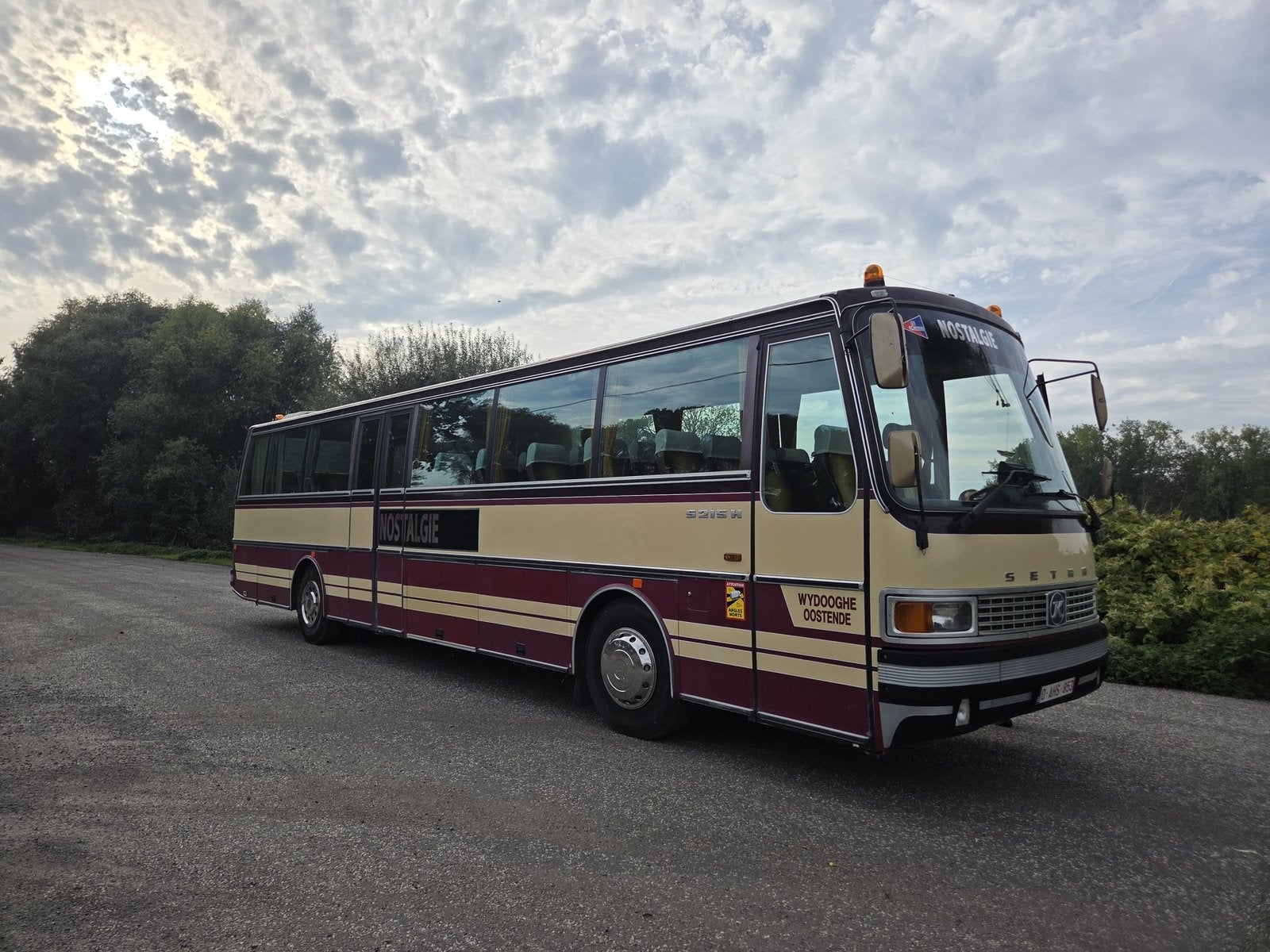 Setra oldtimer bus, Caravans en Kamperen, Overige merken, Standaard zit, Caméra de recul, 10 meter en meer