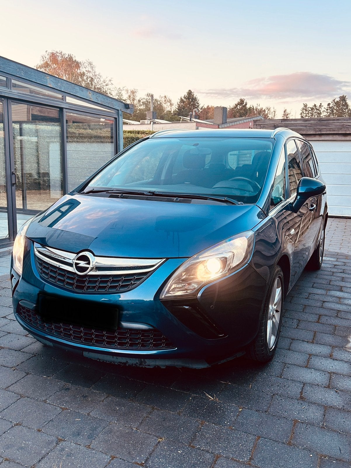 Opel zafira 7 personen benzine 1.4, Auto's, Euro 5, Zafira, Particulier, Parkeersensor