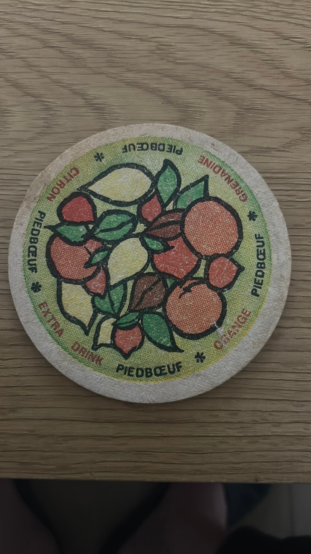 Sous bock Piedboeuf, Verzamelen, Ophalen of Verzenden, Zo goed als nieuw