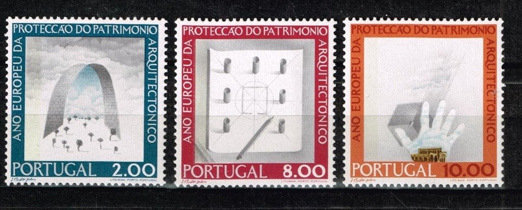 Timbres-poste du Portugal - K 0913 - Monuments commémoratifs, Envoi, Portugal, Non oblitéré