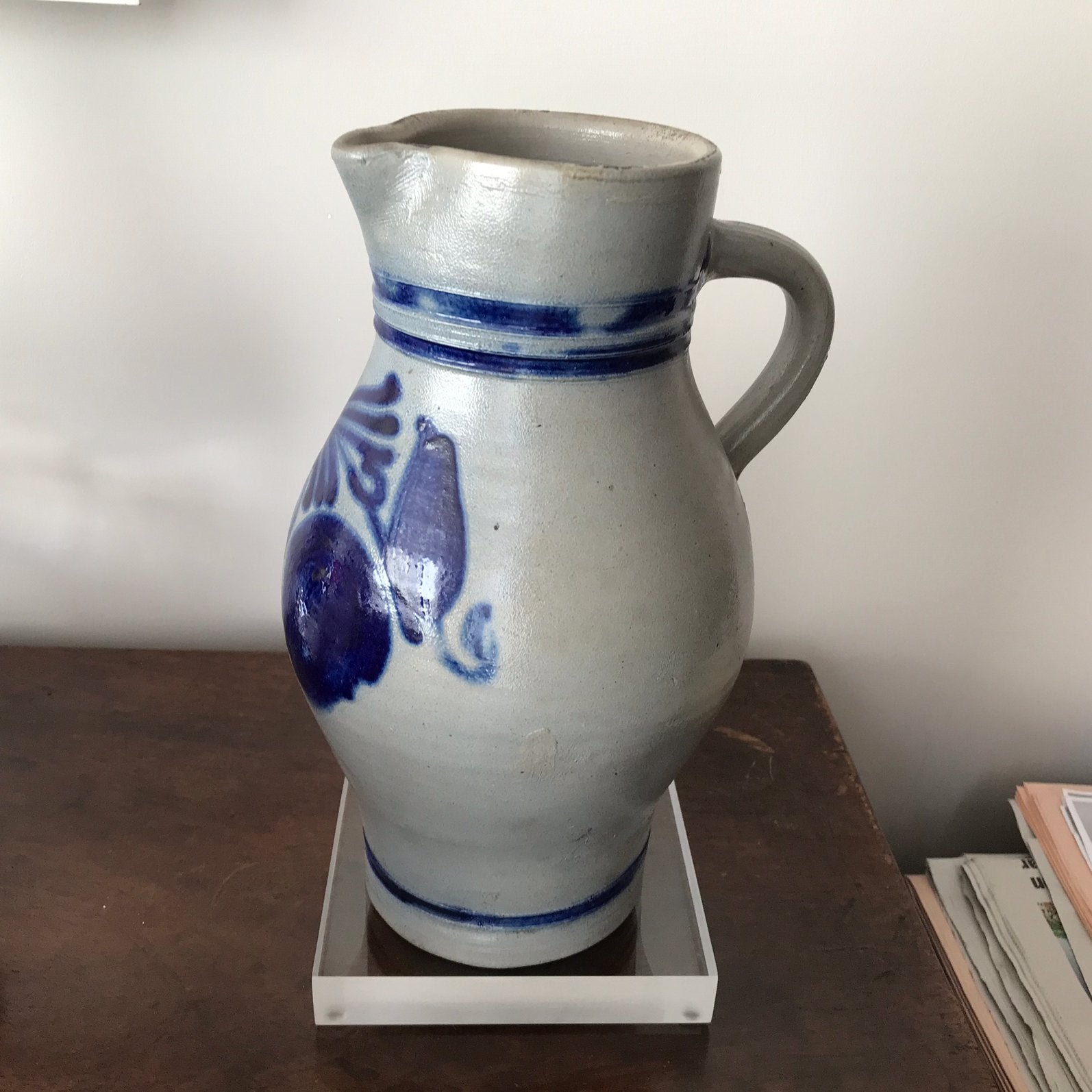 Grote Keulse waterkan 3 liter, Antiquités & Art, Antiquités | Céramique & Poterie, Enlèvement ou Envoi