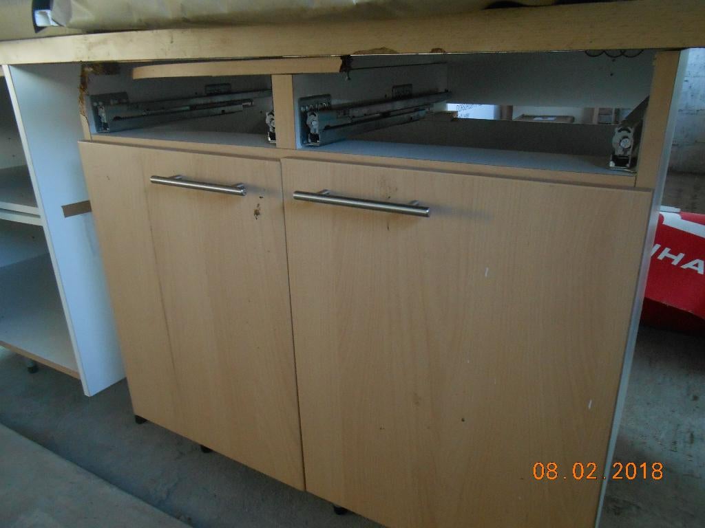 Keukenkasten, Huis en Inrichting, Ophalen, Gebruikt, 50 tot 100 cm, Minder dan 100 cm