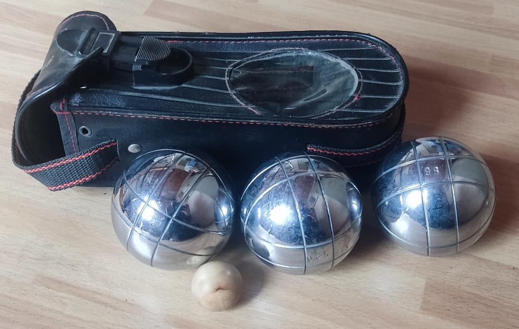Petanque / jeu de boules set, Ophalen of Verzenden, Gebruikt