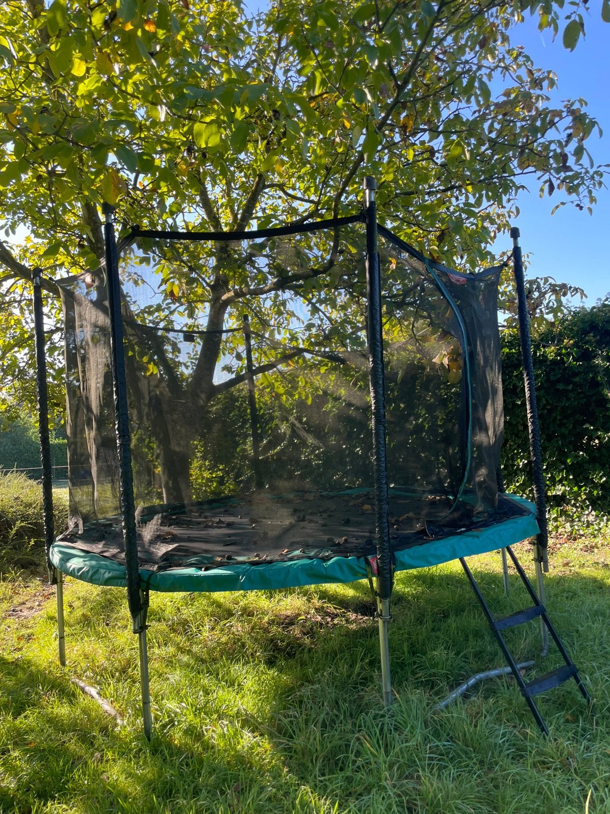 Trampoline, Ophalen, Gebruikt