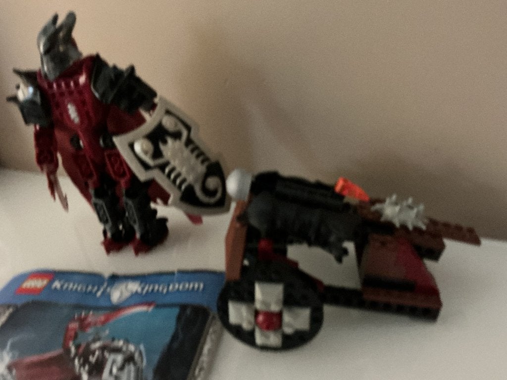 Lego Knights Kingdom Lord Vladek met kanon, Bionicle, Lego, Ophalen of Verzenden, Zo goed als nieuw
