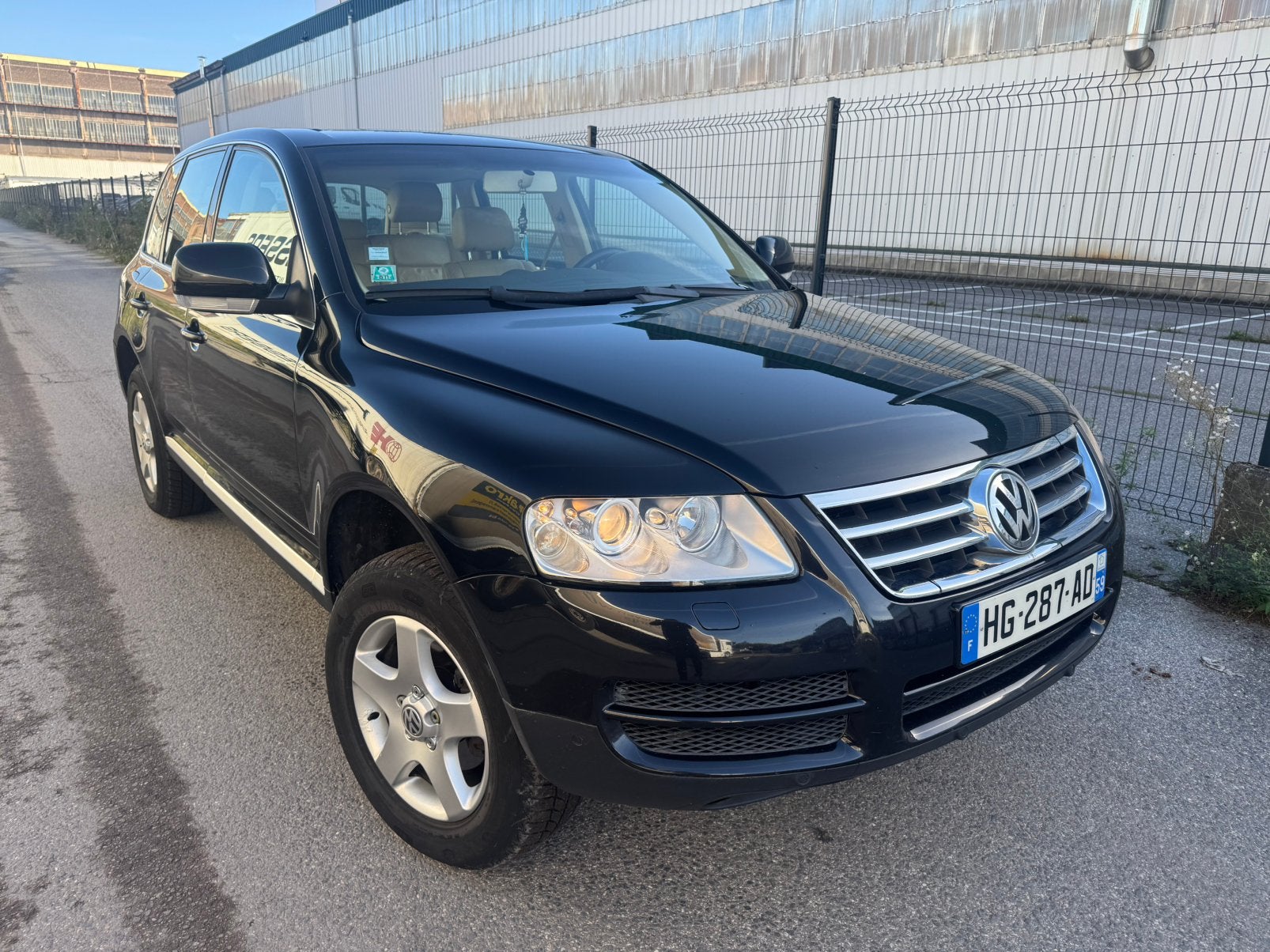 Touareg 2.5Tdi 2006 papiers France, Autos, Achat, Beige, Boîte manuelle, 5 portes
