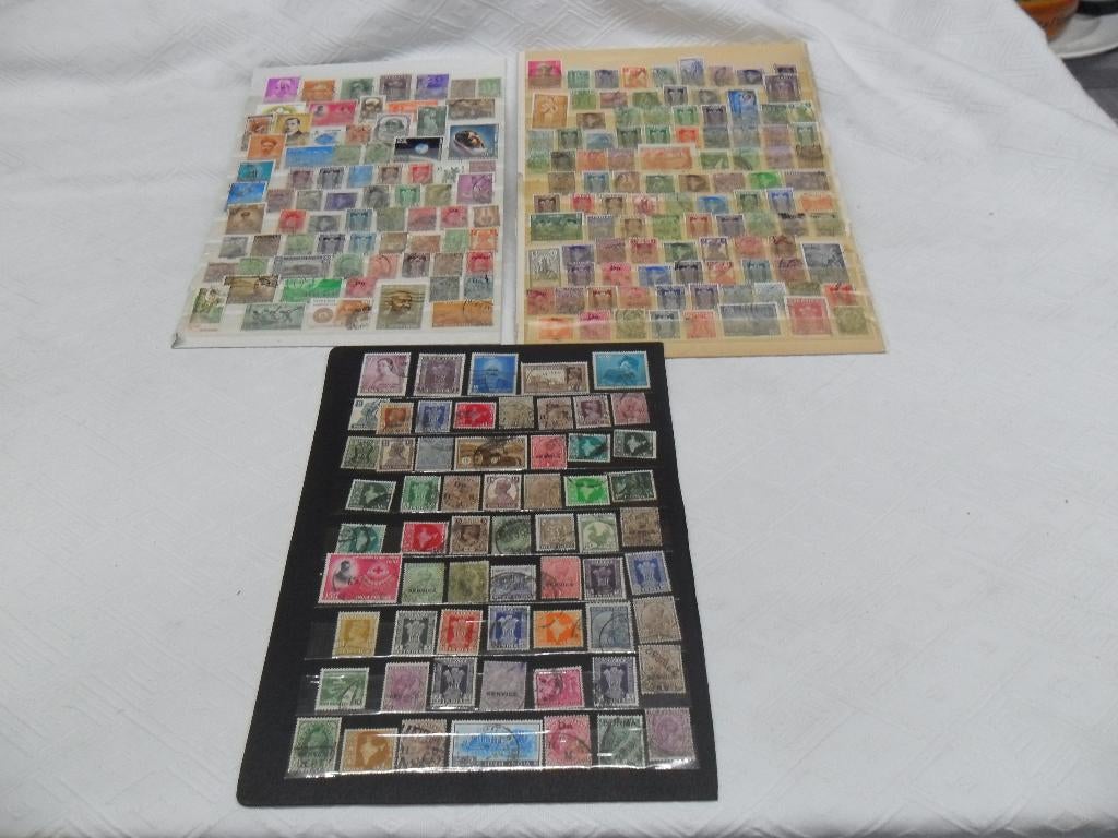 Belangrijk lot gebruikte postzegels India, Ophalen of Verzenden, Gestempeld