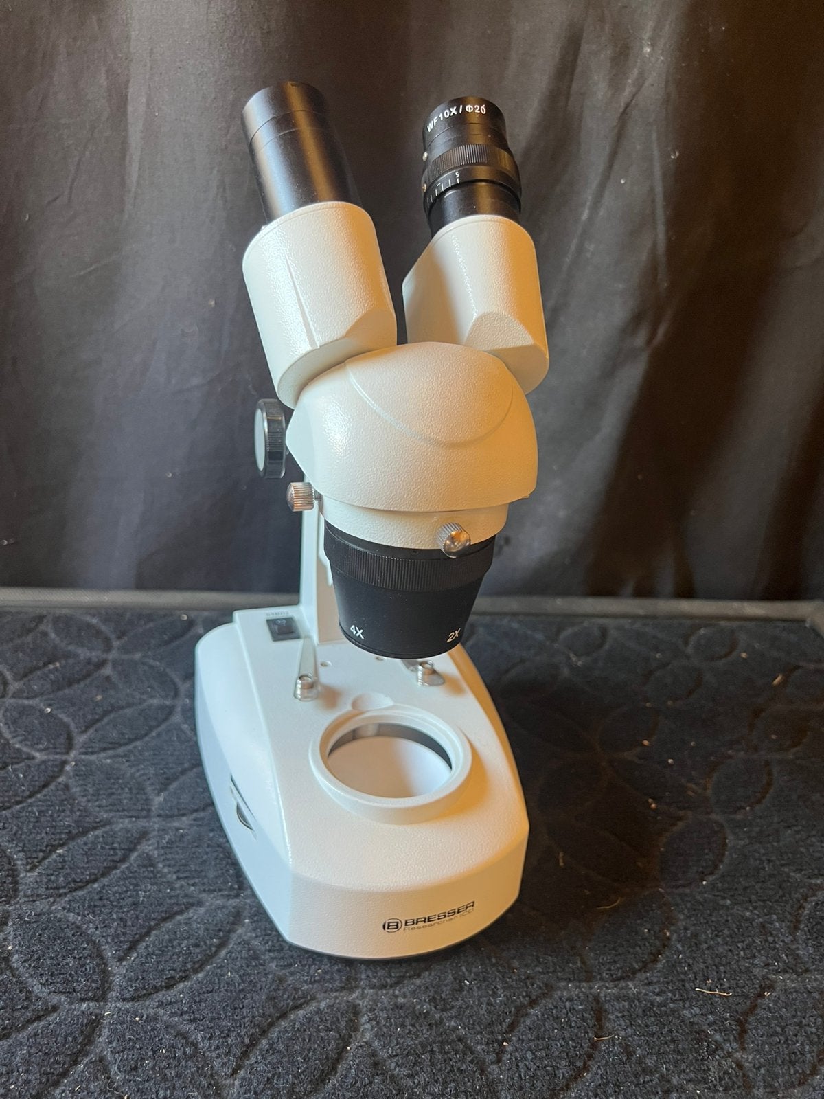 Microscoop, Ophalen, Gebruikt