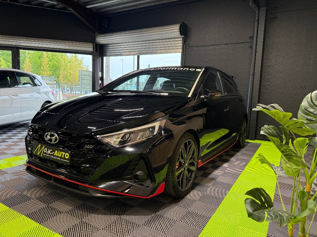 Hyundai I20N Garantie 12 mois, Auto's, Hyundai, 158 g/km, Leder en Stof, Zwart, Bedrijf