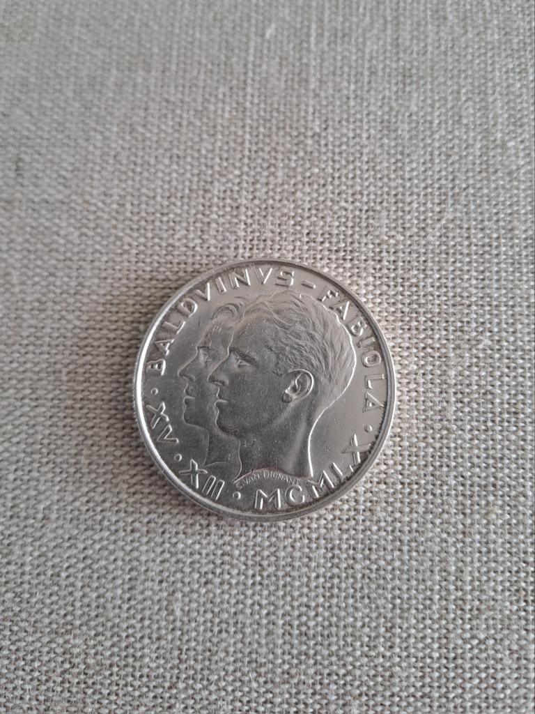 50 frank 1960 Zilver, Ophalen of Verzenden, Zilver, Zilver