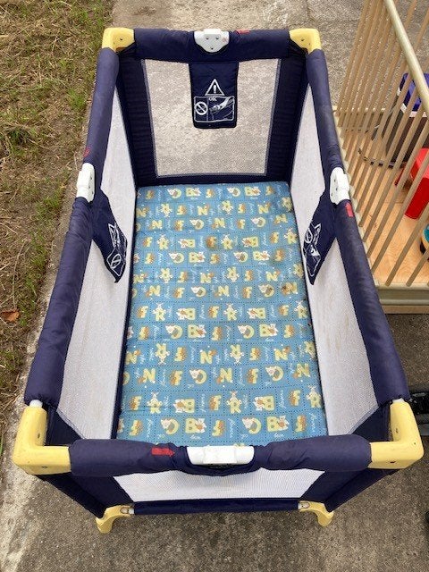 PARC POUR BÉBÉS, POUSSETTE, LIT DE VOYAGE, Enlèvement, Utilisé, Autres types