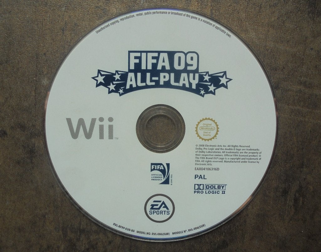 FIFA 09 All-Play voor Wii (zie foto's) IV, Games en Spelcomputers, Games | Nintendo Wii, Gebruikt, Ophalen of Verzenden, Sport