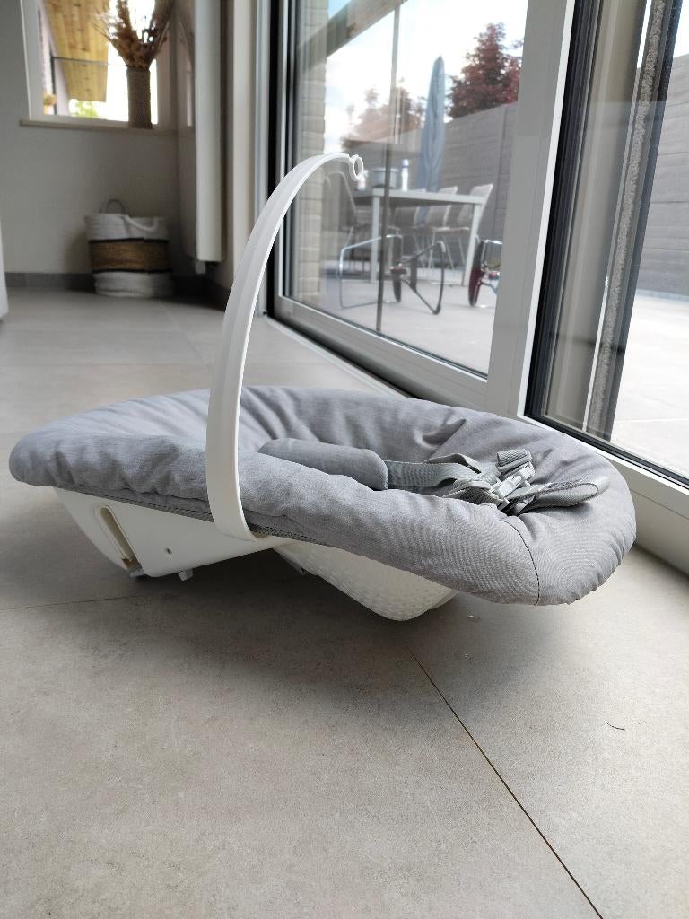 Stokke Tripp Trapp Newborn Set Grey, Kinderen en Baby's, Kinderstoelen, Gebruikt, Overige typen, Gordel(s), Stoelverkleiner, Ophalen