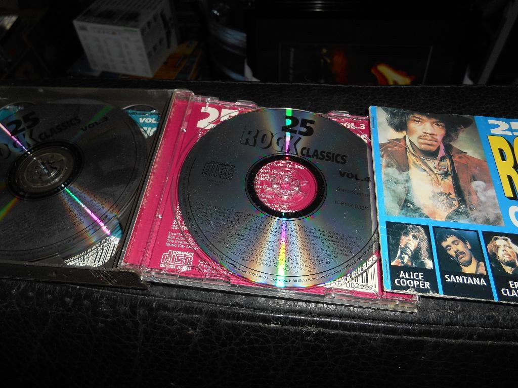 Coffret 4 CD Rock Classics ( 100 chansons), Cd's en Dvd's, Ophalen of Verzenden