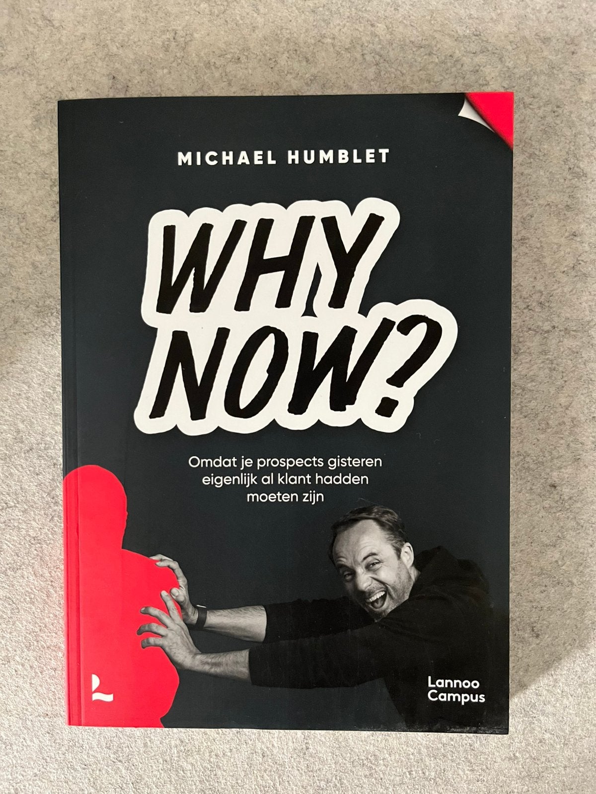 Michael Humblet - Why now?, Ophalen of Verzenden, Zo goed als nieuw, Michael Humblet