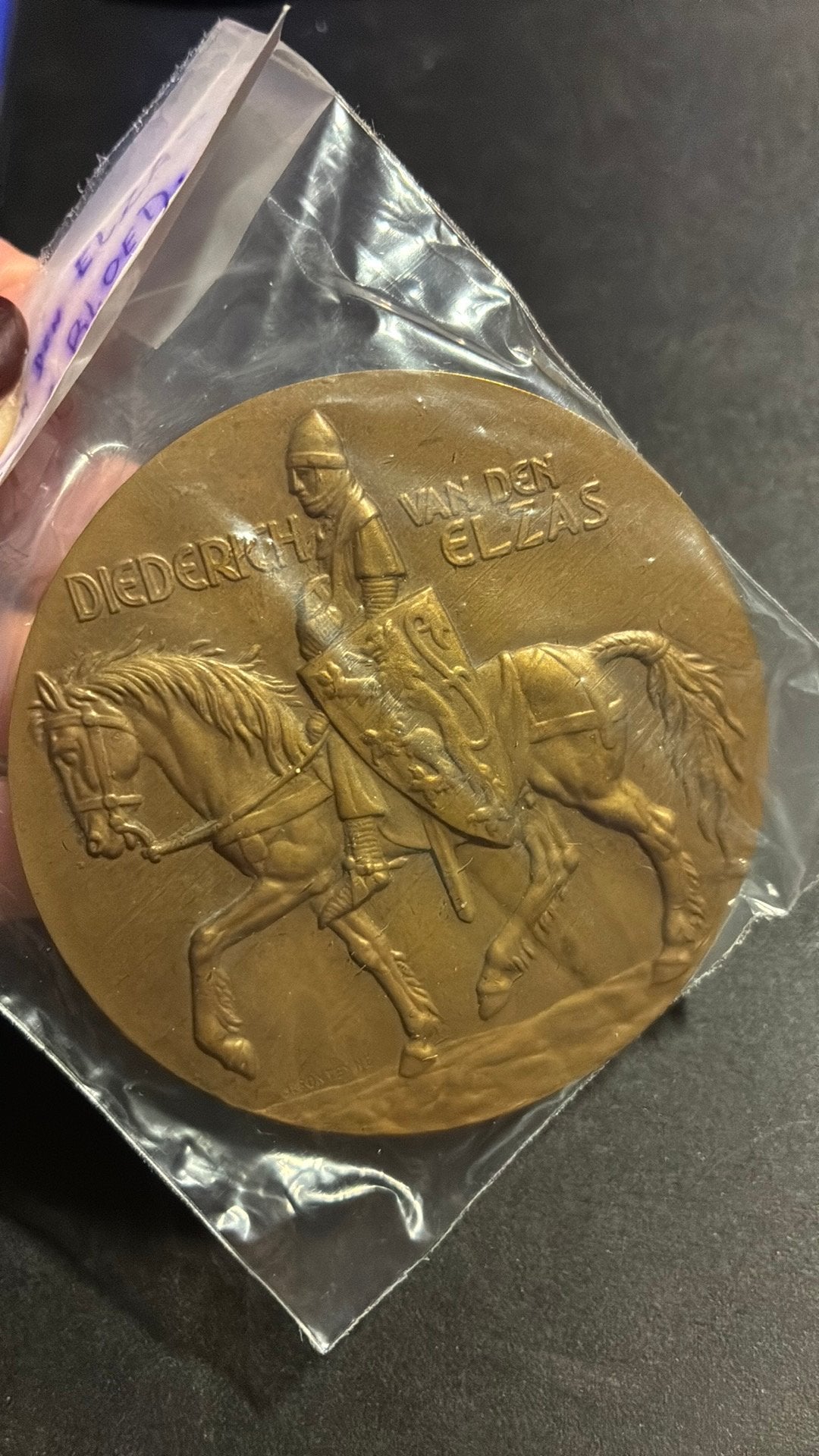 Diederich van den elzas, Ophalen of Verzenden, Brons