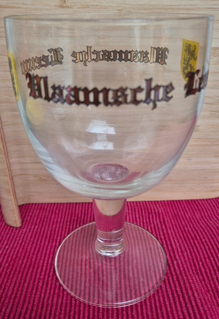 Glas Vlaamse Leeuw, Ophalen, Nieuw, Bierglas