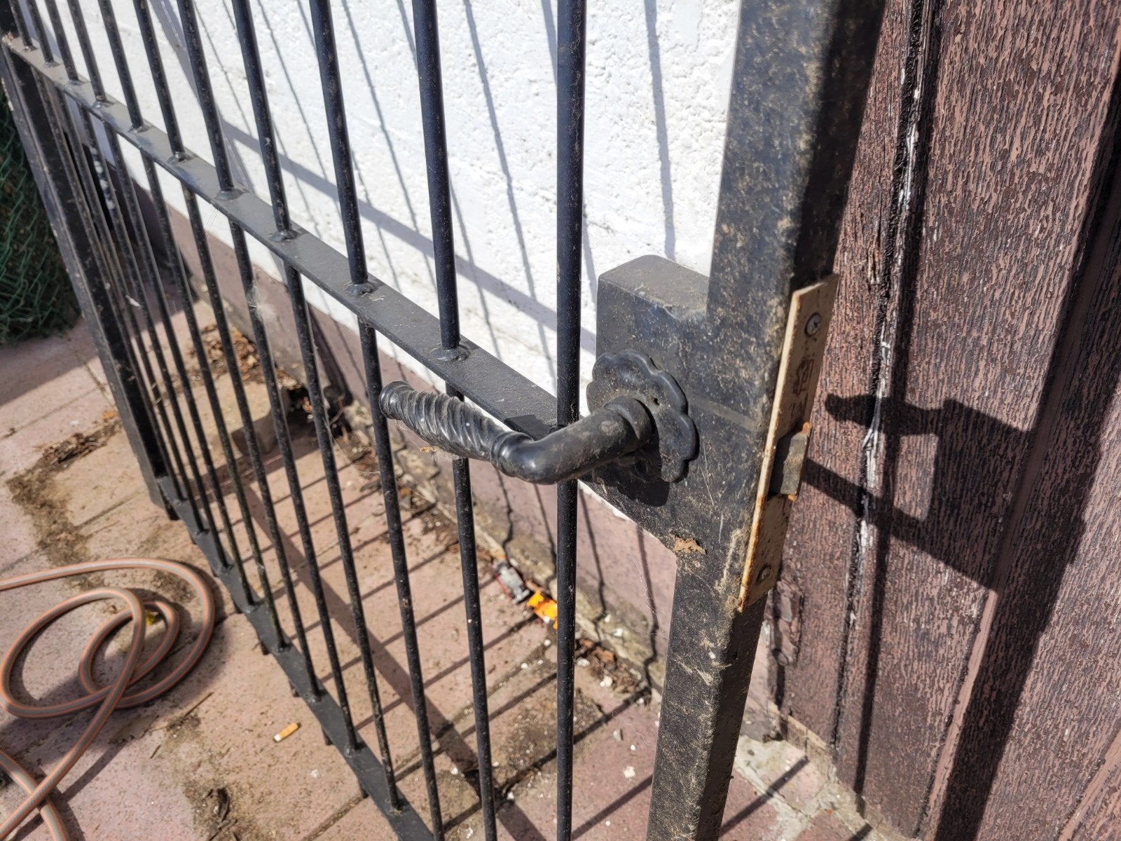 ijzere poort, Ophalen