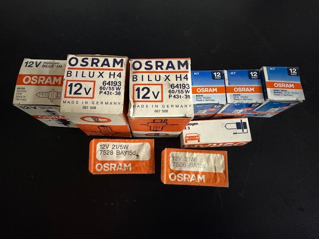Halogeen lampen H3 - H4 - H7, Auto-onderdelen, Ophalen of Verzenden, Nieuw