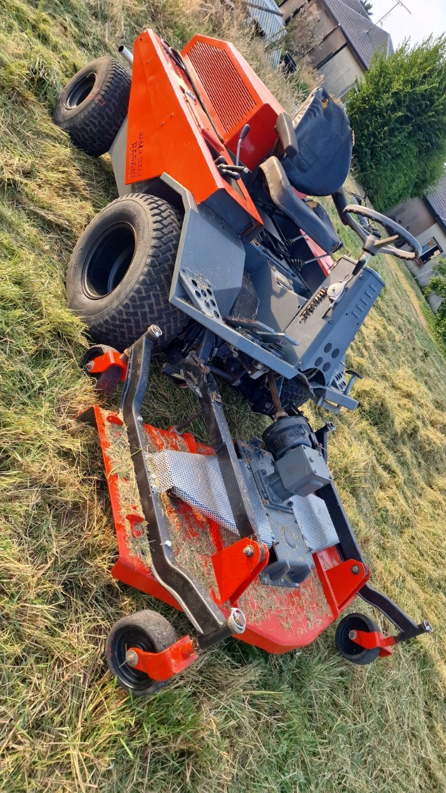 Tracteur tondeuse resant rasen buggy, Jardin & Terrasse, Tondeuses autoportées, Comme neuf, 120 cm ou plus, Démarrage électrique