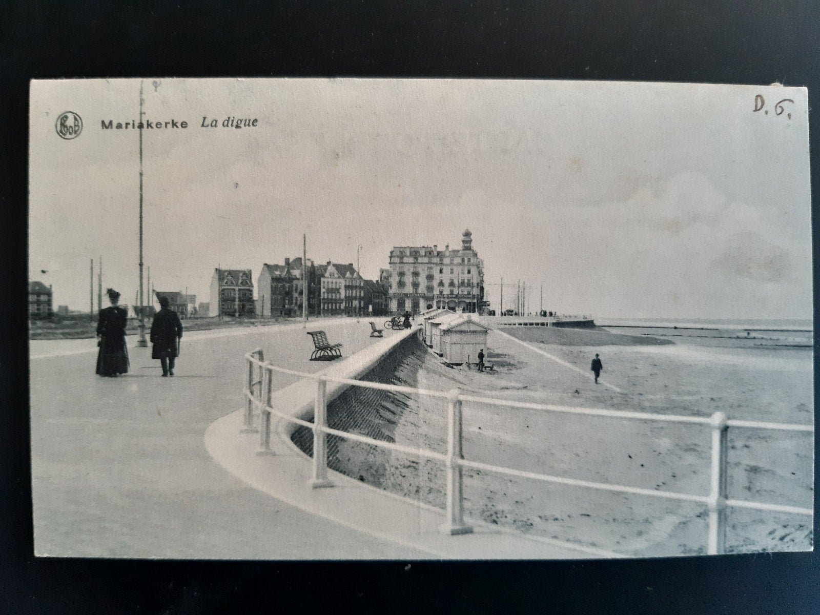 OSTENDE MARIAKERKE le jour de ZEEDIJK, Enlèvement ou Envoi