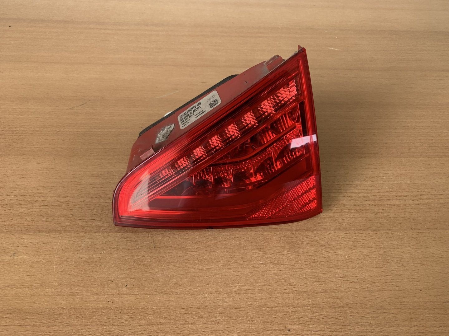 achterlicht rechts achterklep audi A5 sportback 2011 - 2017, Gebruikt, -, -, -
