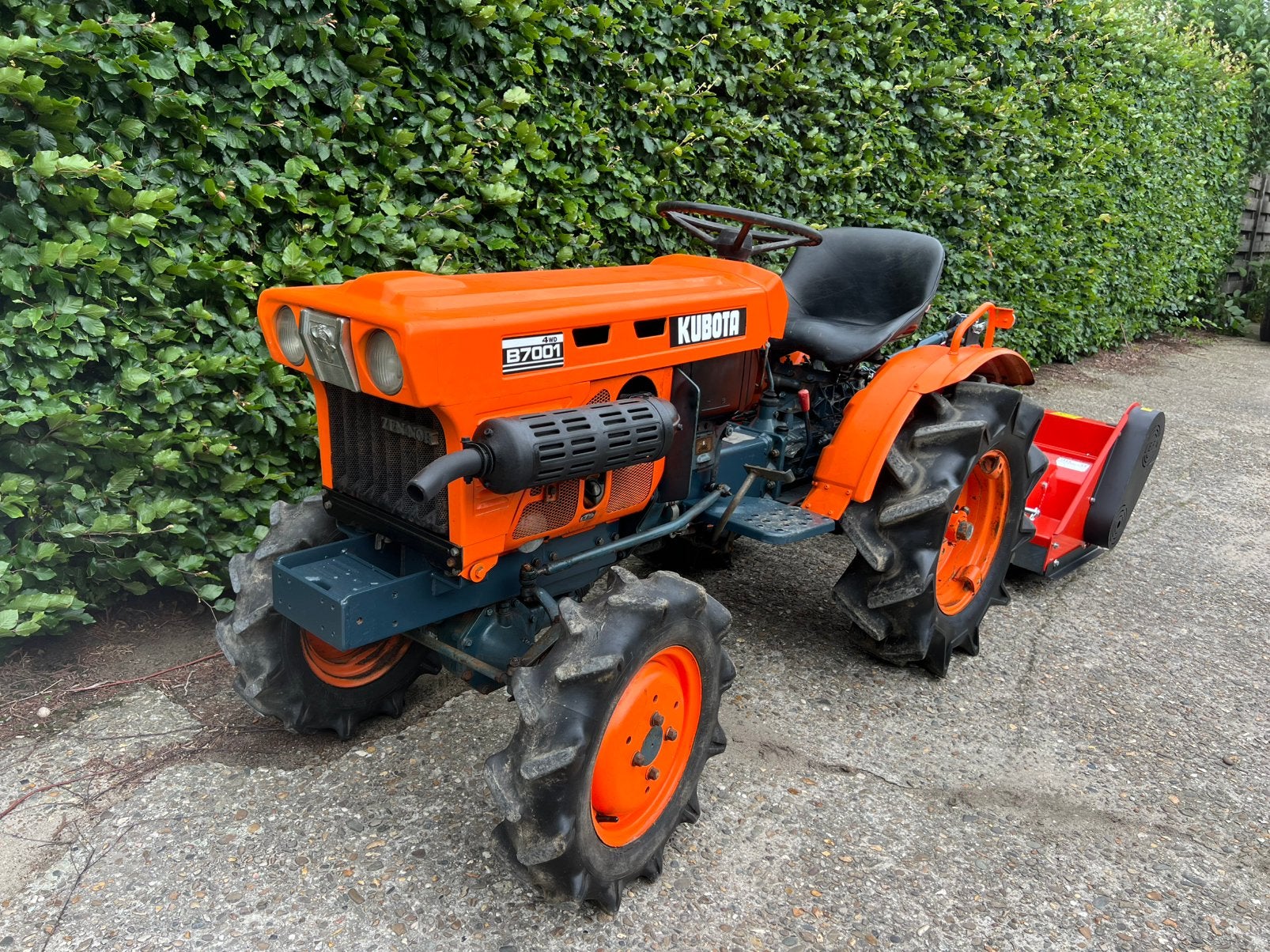 Kubota B7001 minitractor|Klepelmaaier|4x4|17 PK | Geen BTW, Zakelijke goederen, Landbouw | Tractoren, Ophalen