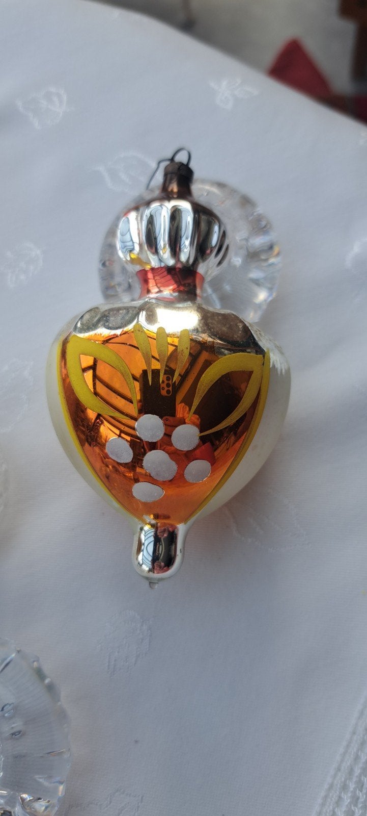 antiek kerstornament, Ophalen of Verzenden