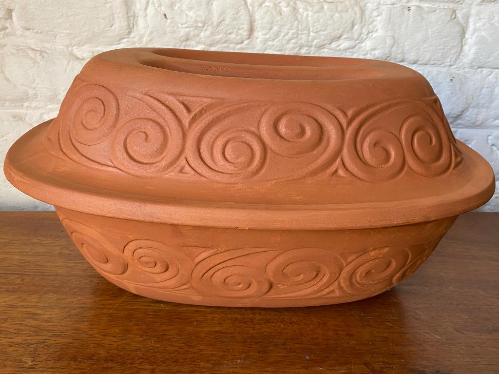 Cocotte ROMERTOPF 4 litres ;Italie, Maison & Meubles, Cuisine | Casseroles & Poêles, Comme neuf, Autres types, Autres matériaux
