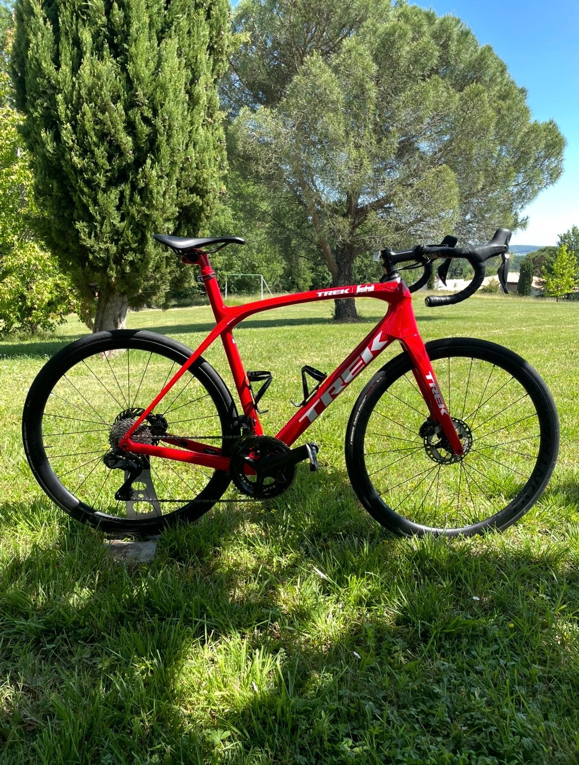 Koersfiets TREK DOMANE, Fietsen en Brommers, Carbon, Heren, Zo goed als nieuw, Ophalen