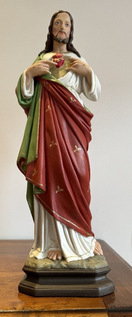 Beeld Heilig Hart van Jezus., Ophalen
