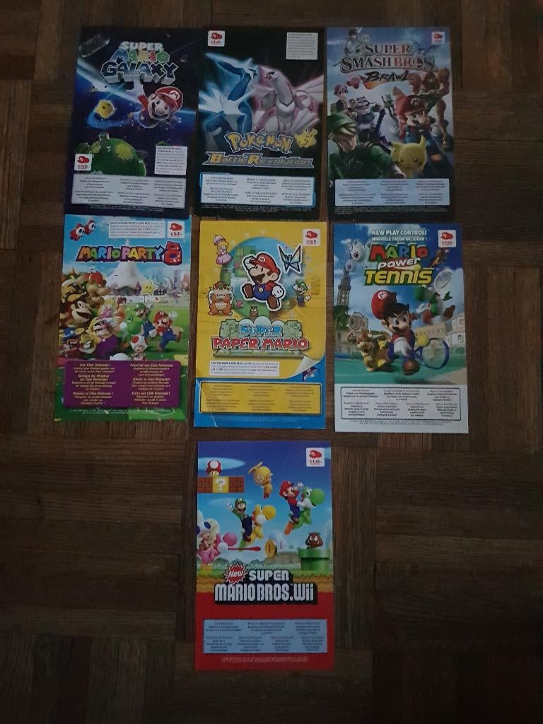 Flyers van Club Nintendo, 1 speler, Nieuw, Vanaf 7 jaar, Ophalen